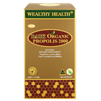 Wealthy Health Dark Organic Propolis 2000mg* | Mr Vitamins
