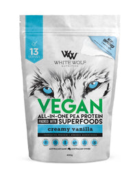 White Wolf Nutrition Vegan All-In-One Pea Protein With Superfoods* | Mr Vitamins