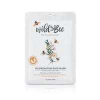 WILD BEE ILLUMINATING FACE MASK SINGLE | Mr Vitamins