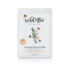 WILD BEE ILLUMINATING FACE MASK SINGLE