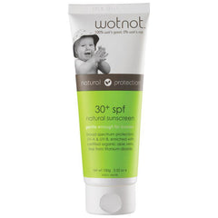 Wotnot Natural Sunscreen 30 Spf Suitable For 3 Months +