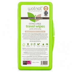 Wotnot Baby Wipes With Case 100% Biodegradable