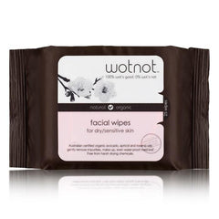 Wotnot Natural Face Wipes Ultra-Hydrating