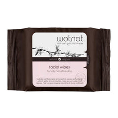 Wotnot Organic Facial Wipes Deep Cleansing