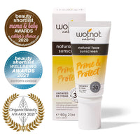 Wotnot Natural Face Sunscreen SPF30 Untinted Bb Cream | Mr Vitamins