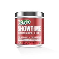 X50 Showtime Thermogenic Fat Burner | Mr Vitamins