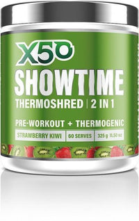 X50 Showtime Thermoshred Fat Burner | Mr Vitamins