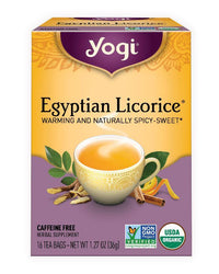 Yogi Tea Egyptian Licorice Tea | Mr Vitamins