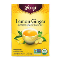 Yogi Tea Ginger Lemon Tea | Mr Vitamins