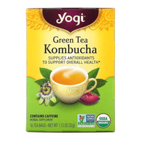 Yogi Tea Green Tea Kombucha Tea | Mr Vitamins