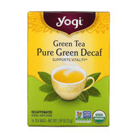 Yogi Tea Pure Green Decaf Tea | Mr Vitamins